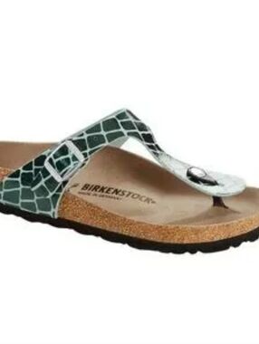 Birkenstock Gizeh Gator Gleam Sandal